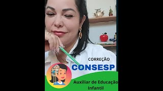 CORREÇÃO CONSESP [upl. by Aeslahc]