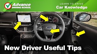 10 Useful Tips For New Drivers  Learn to drive Car Knowledge [upl. by Macy]