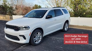 2024 Dodge Durango GT V6 AWD SUV Review amp Road Test [upl. by Zima]