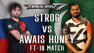 Tekken 7 FT10 Match Strog Steve vs Awais Honey FengAkuma [upl. by Aieken]