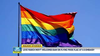 Love March Movt Welcomes Ban On Flying Pride Flag At US Embassy  CVMTVNews [upl. by Munniks742]