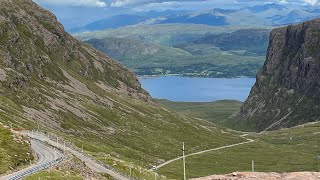 Applecross pass Bealach Na Ba July 2024 [upl. by Hylton583]