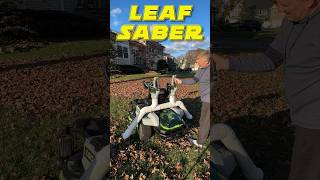 Become a Leaf Clean Up Jedi 🌟EGO Lawn Blower Leaf Saber [upl. by Atima]