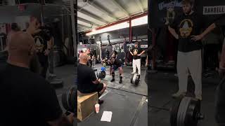 Gainiac Nutrition presents A Strongman Halloween 500lb deadlift for reps [upl. by Karoly]