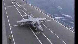 Harrier AV 8B on Garibaldi carrier [upl. by Chubb]