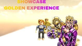 Showcase Golden Experience  JoJo RNG [upl. by Kerby694]