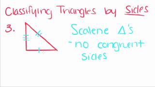 Introduction to Geometry  5  Classifying Triangles by Sides [upl. by Breen]