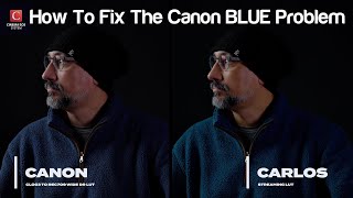 How to FIX the Canon Blue Problem R5C R5 C70 C500 MK2 C300 MK3 [upl. by Gunzburg724]