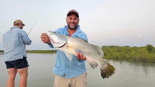 Chasing Barra in Shoal Bay  Darwin NT [upl. by Glanti417]