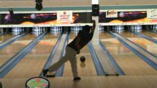 Tom Solimine versus Howie Englehard Bowling US Open Oil Pattern [upl. by Hanafee]