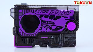 TMT1299 DX Sting Scorpion Progrise Key Memorial ver Side MetsuboujinraiNET [upl. by Ztnahc]