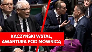 Wrzawa w Sejmie Wstał nawet Kaczyński [upl. by Etteniotnna]