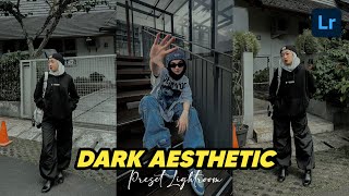 FREE 50 PRESET LIGHTROOM  DARK AESTHETIC  LIGHTROOM TUTORIAL [upl. by Ahsenrat77]