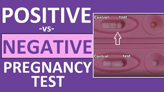 Pregnancy Test Positive vs Negative Results Time Lapse [upl. by Einuj]