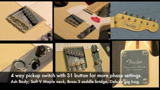 Fender Baja Classic Player Telecaster Demo [upl. by Lianna]