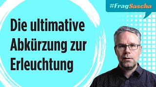 Die ultimative Abkürzung zur Erleuchtung Schluss mit jahrelangem Suchen  FragSascha [upl. by Eiba743]