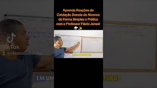 Oxidação Branda de Alcenos de Forma Simples e Prática com o Professor Flávio Jones ⚗️✨ [upl. by Amoihc]