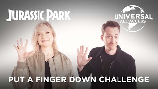 Celebrating the 30th Anniversary of Jurassic Park  Put A Finger Down Challenge [upl. by Levy]