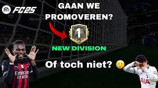 PROMOVEREN NAAR DIV 1 of toch niet 😅🤔 eafc 25 Nederlands [upl. by Akeimat]