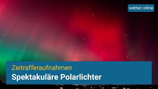 Spektakuläre Polarlichter im Zeitraffer ✨ [upl. by Mil]