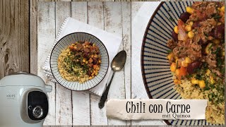 internationale Feierabendküche  Chili con Carne mit Quinoa  cook4me connect [upl. by Wons]