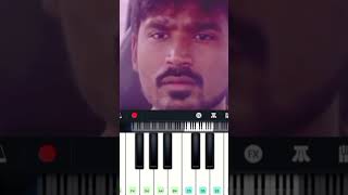 🥲Anegan movie 🥹😇piano walkband walkbandtutorial trending anegan dhanush [upl. by Anestassia]