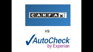 Shocking Difference Between Carfax and Experien AutoCheck Reports [upl. by Silva]