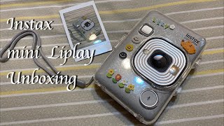 instax mini Liplay  Accessories unboxing  富士mini Liplay開箱📷 [upl. by Aggappera]