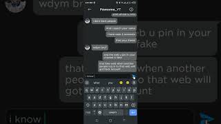 Guy this youtuber this as a hacker by scam another people his youtube channel PawsomeYT [upl. by Ykcub]