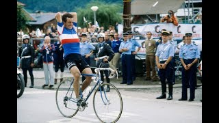 Championnats du monde de cyclisme sur route 1980 à Sallanches DERNIER TOUR [upl. by Onida774]