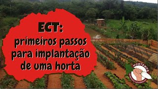 ECT Primeiros passos para implantação de uma horta [upl. by Rubi]