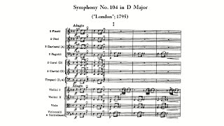 Haydn Symphony No 104 in D major quotLondonquot with Score [upl. by Norag]