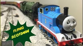 Thomas amp Friends Meet the Flying Scotsman Train LNER A3 Pacific Steam Locomotive [upl. by Ballinger]