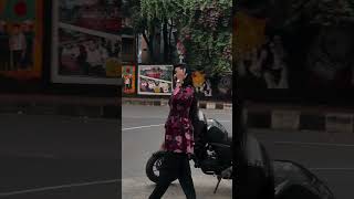 lady biker shreya viralvideoシreels 🤎 [upl. by Eal]