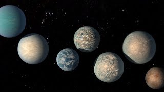 Hubble Observes Atmospheres of TRAPPIST1 Exoplanets in the Habitable Zone [upl. by Aduh]