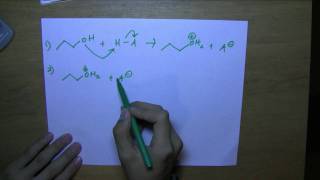 Acid Catalyzed Dehydration of Alcohols [upl. by Nahpets]