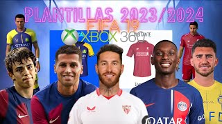 PLANTILLAS 20232024  MINIFACES FIFA 23 PARA XBOX 360 ORIGINAL LT 20 30 Y RGHJTAG [upl. by Teri]