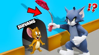 TOM TRIED TO CATCH JERRY 😂 IN RATTY CATTY GAME [upl. by Euqinemod814]