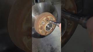 BMW E46 Wheel Bearing Replacement in 1 Minute [upl. by Odradlig879]