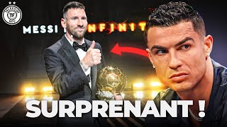 La réaction SURPRENANTE de Cristiano Ronaldo au Ballon dOr de Messi 🤔  La Quotidienne 1406 [upl. by Putscher]