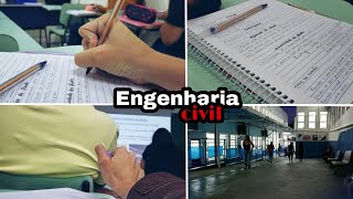 vlog 1° dia de aula na faculdade  Engenharia civil [upl. by Ori184]