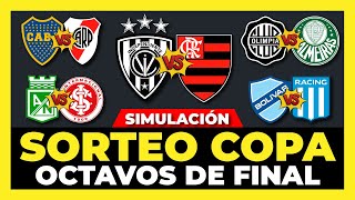 Simulación del Sorteo Octavos de Final Copa Libertadores 2023🏆 [upl. by Corrina174]