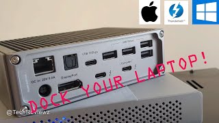 Caldigit TS3 Plus  Thunderbolt Dock MacBook Pro [upl. by Aleydis635]