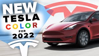 NEW Tesla Paint Colors in 2022 [upl. by Clementia389]