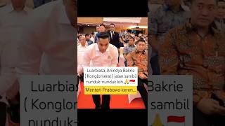 Adab para Menteri Prabowo 👍🔥🇮🇩 [upl. by Ahsinyt220]