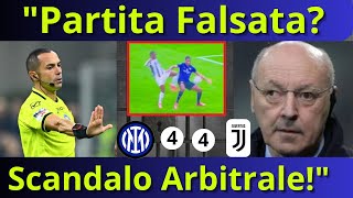 Scandalo InterJuve Arbitro Guida nel Caos Partita Falsata Ecco Tutti gli Errori Contestati [upl. by Aridni]