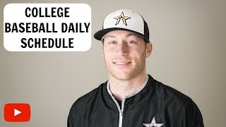 Day in the Life of a College Baseball Player [upl. by Adarbil]