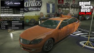 GTA Online  Benefactor Turreted Limo Customization [upl. by Flannery]