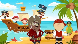 Learn to Count 120 Pirate SongKids SongsCounting Song [upl. by Wulf]