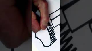 Freehand Sharpie Art  Chad Ink Drawing [upl. by Veron]